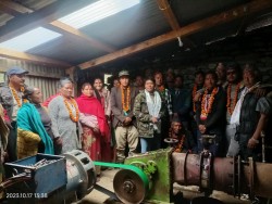 लुलाङमा तीन महिनापछि बिजुुली बल्यो